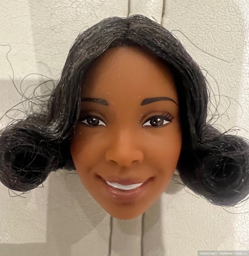 Голова Барби Бесси Колман (фото 7)