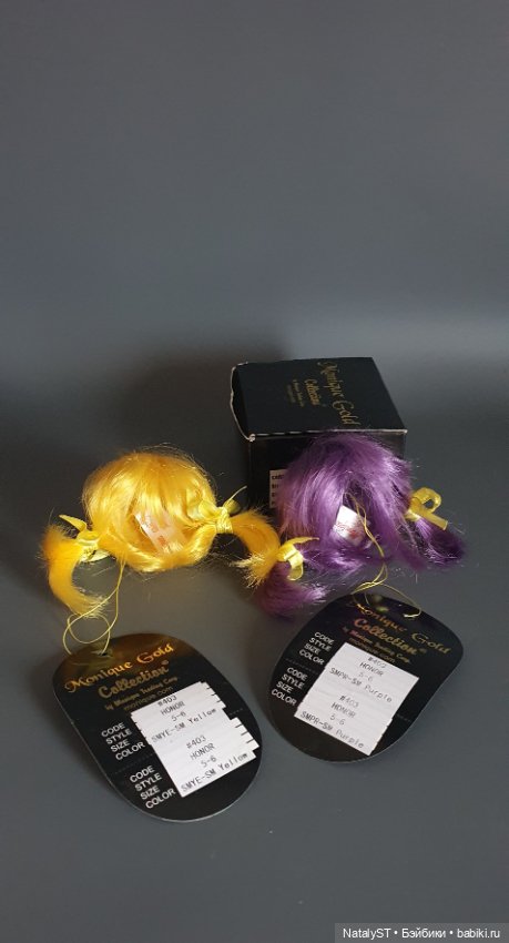 Парики р.5-6 Monique — Парики и волосы (мохер) для кукол