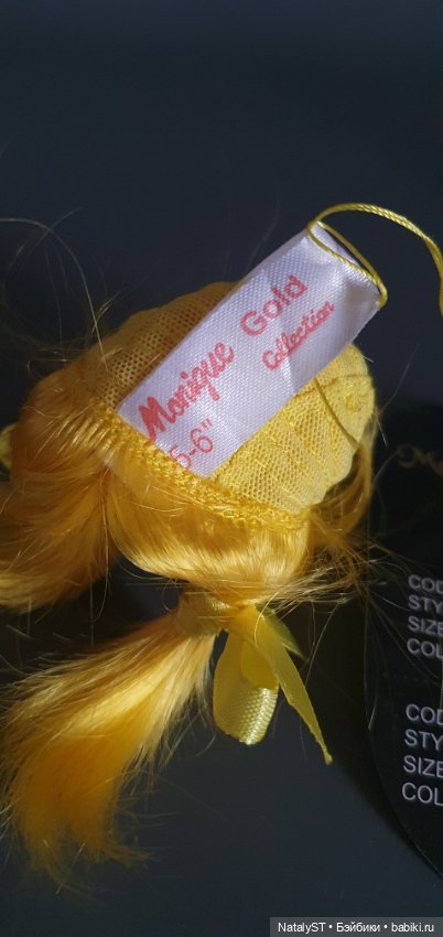 Парики р.5-6 Monique — Парики и волосы (мохер) для кукол (фото 6)