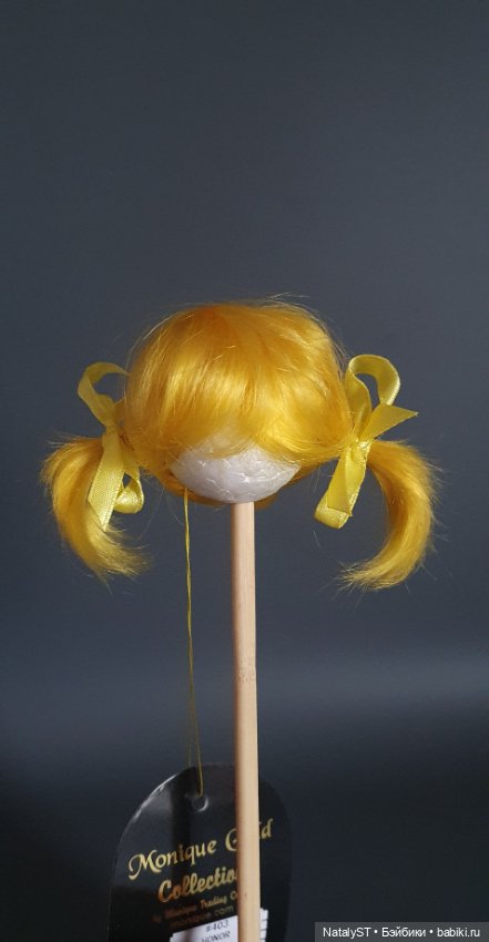 Парики р.5-6 Monique — Парики и волосы (мохер) для кукол (фото 2)