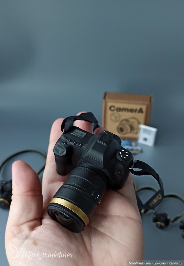 Фотоаппарат 1/3, длинный объектив