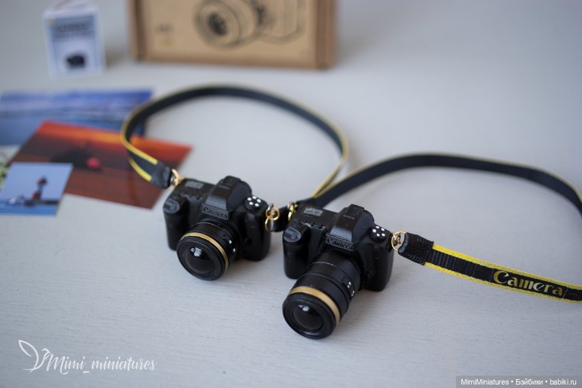 Фотоаппарат, камера для кукол 1:4 (1/4), короткий объектив (фото 2)