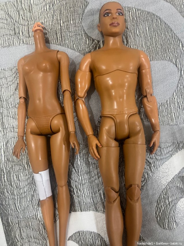 Тело Барби Бесси Колман — Тела и головы для кукол