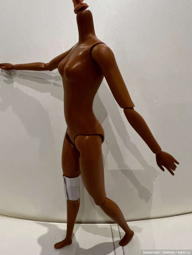 Тело Барби Бесси Колман — Тела и головы для кукол (фото 9)