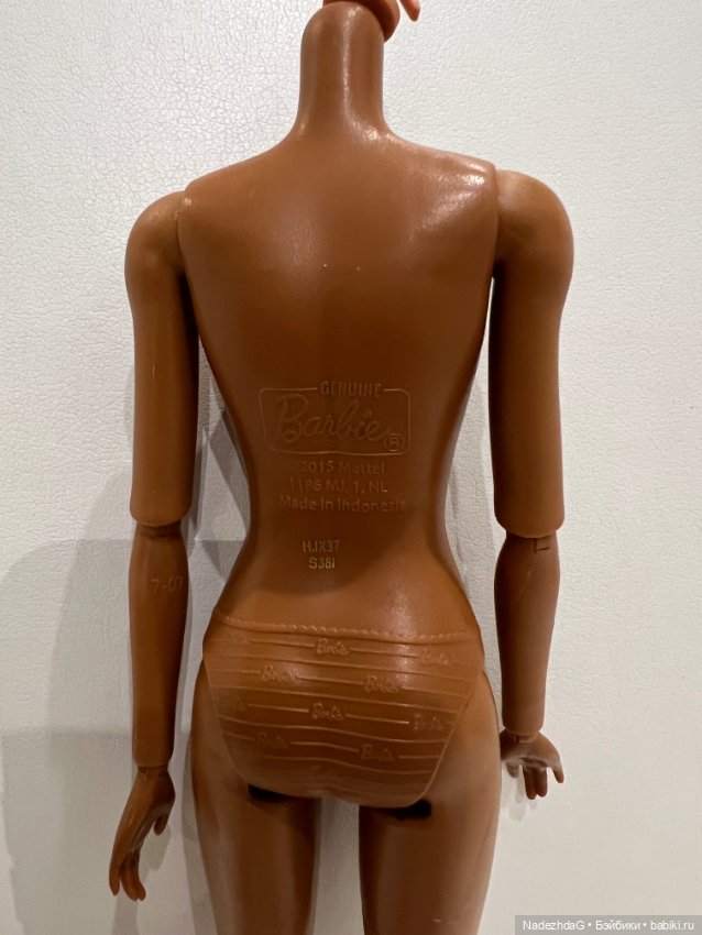 Тело Барби Бесси Колман — Тела и головы для кукол (фото 4)