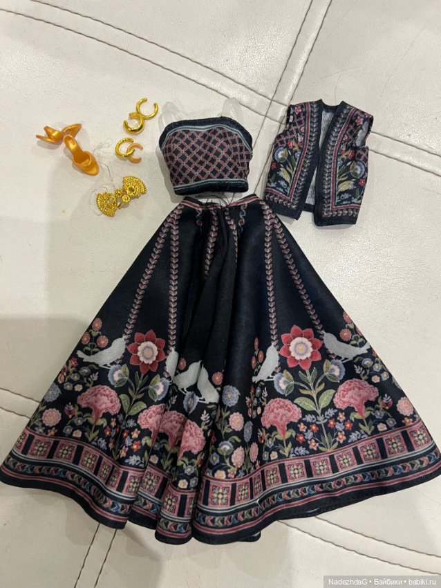 Аутфит Барби Дивали — Одежда для кукол (фото 6)