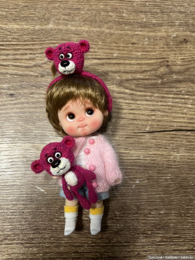 Комплект ободок с игрушкой