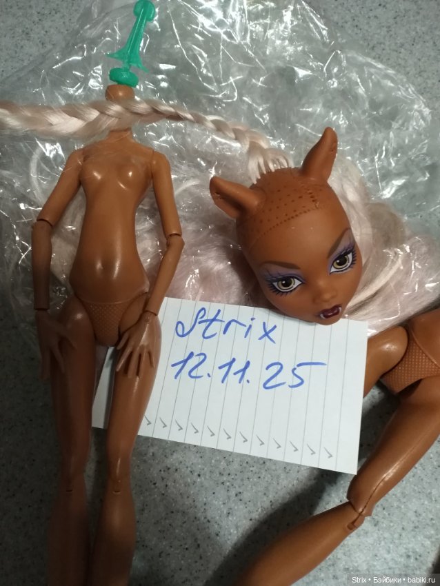 Monster High Клодин — ООАК (кастом куклы) (фото 6)