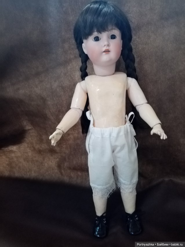 Комплект белья для антикварной куклы (фото 3)