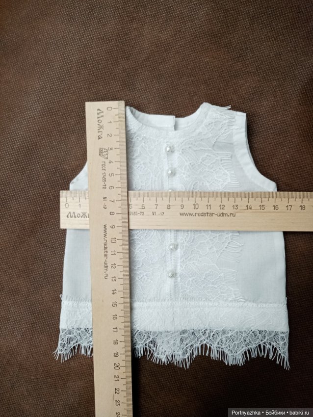 Комплект белья для антикварной куклы (фото 6)