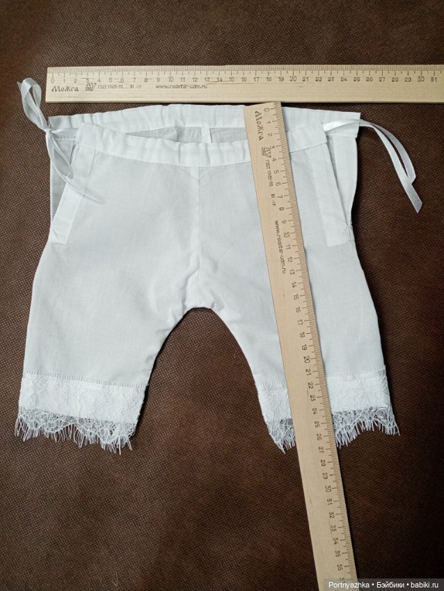 Нижнее белье для антикварной куклы (фото 2)