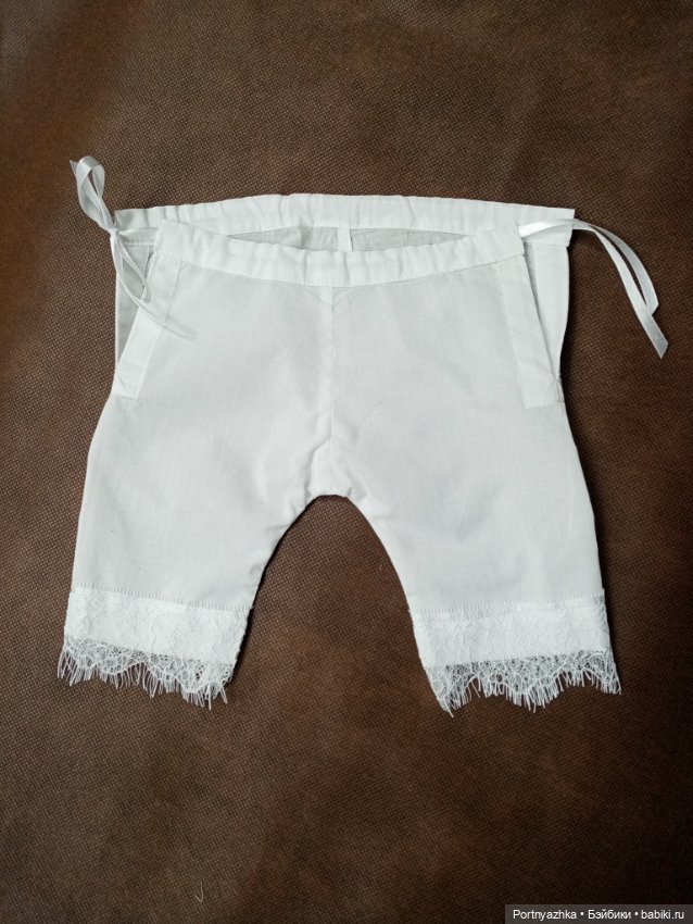 Нижнее белье для антикварной куклы