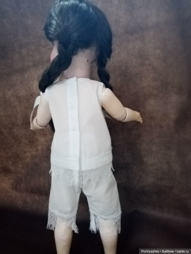 Комплект белья для антикварной куклы (фото 2)