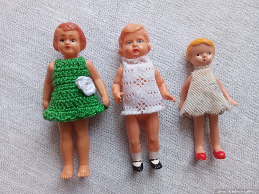 Три куколки — Винтажные куклы и игрушки детства