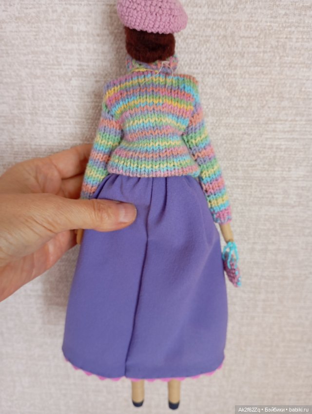 2 куклы Тильда: повар и девушка,31 и 28 см (фото 4)