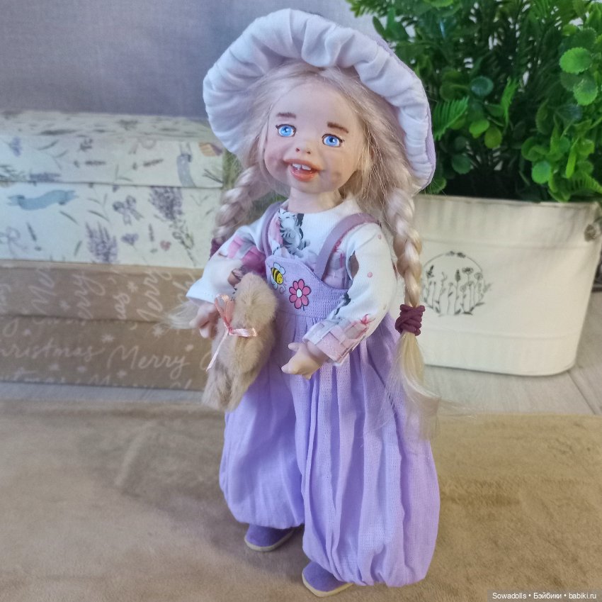 Куколка в смешанной технике 🌺 (фото 2)