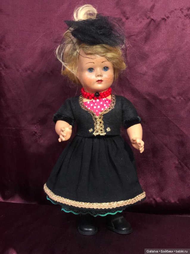 Миниатюрная кукла Unica (Бельгия)