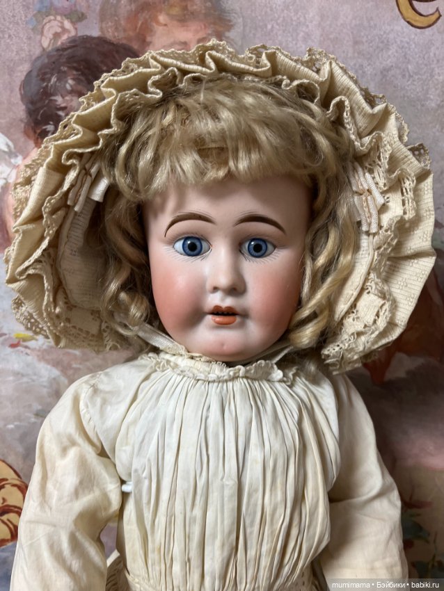 Большая редкость итальянская кукла Majer Fels рост 60 см (фото 6)
