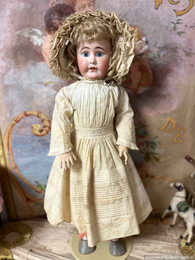 Большая редкость итальянская кукла Majer Fels рост 60 см (фото 4)