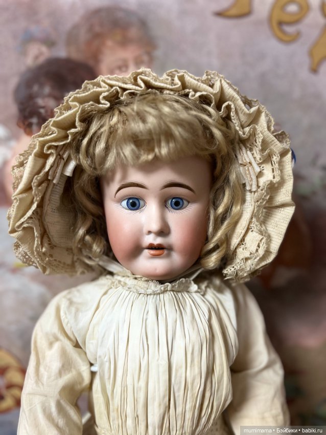 Большая редкость итальянская кукла Majer Fels рост 60 см
