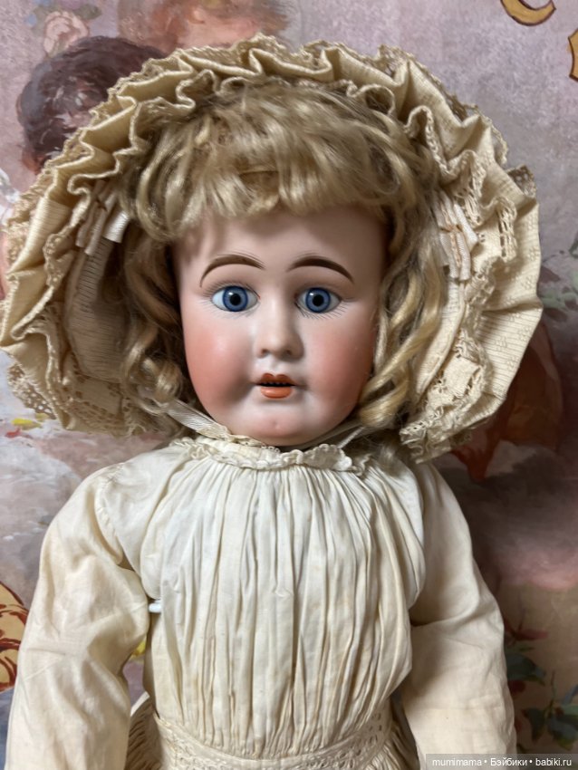 Большая редкость итальянская кукла Majer Fels рост 60 см (фото 7)