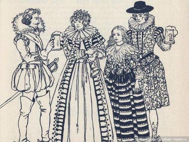 English Costume of the Seventeenth Century – Iris Brooke, редкое издание (фото 9)