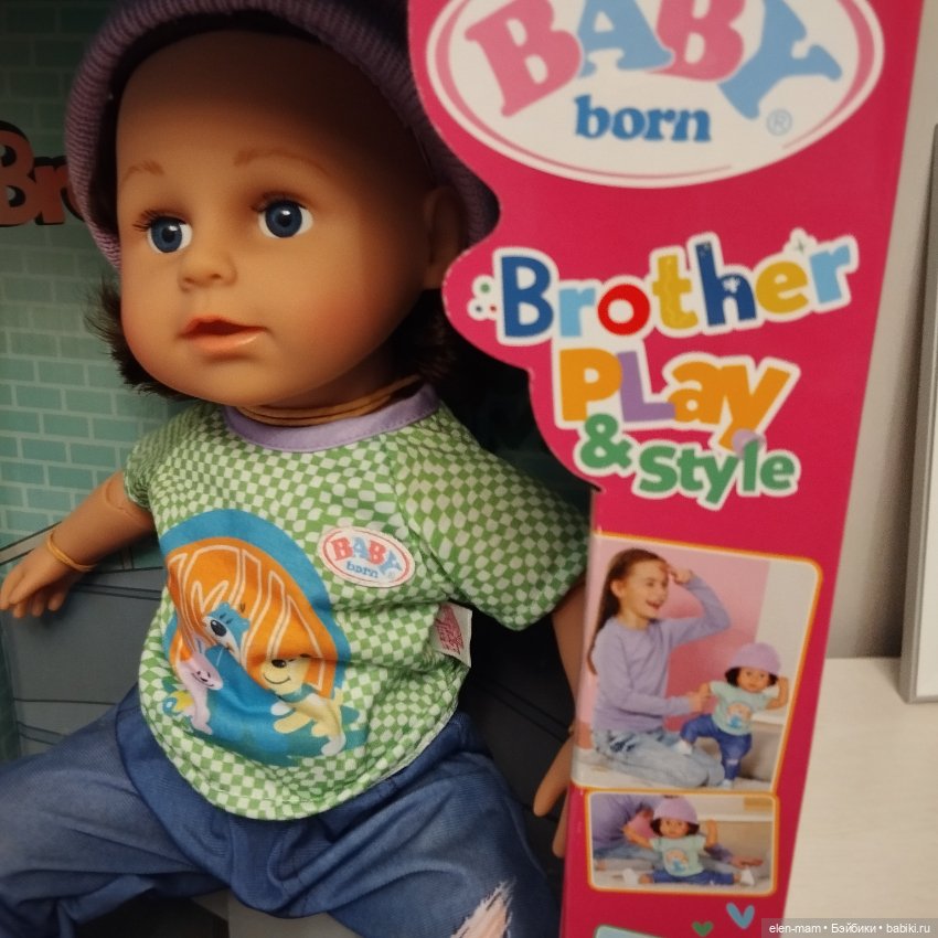 Baby born, шарнирный мальчик (фото 5)