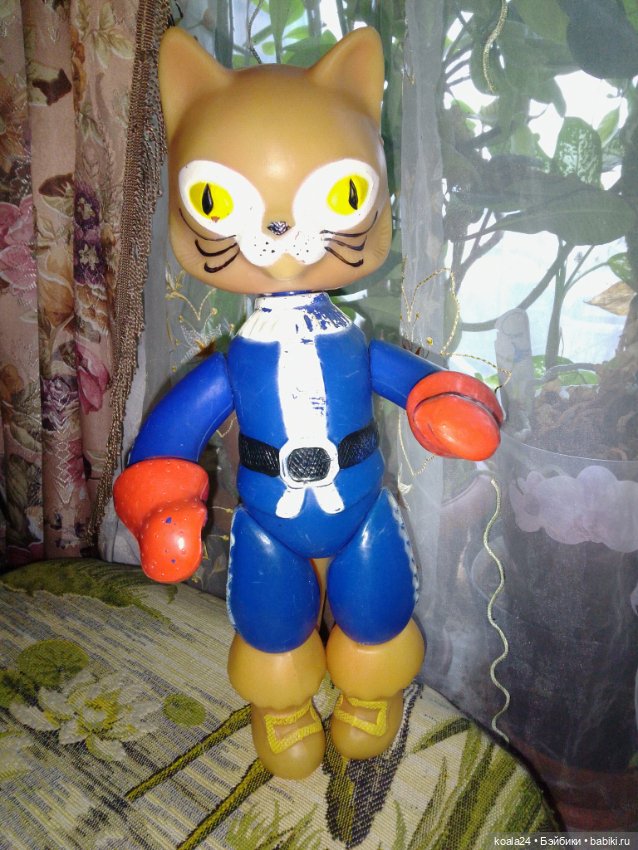 Игрушка Кот в сапогах, дутыш (фото 7)