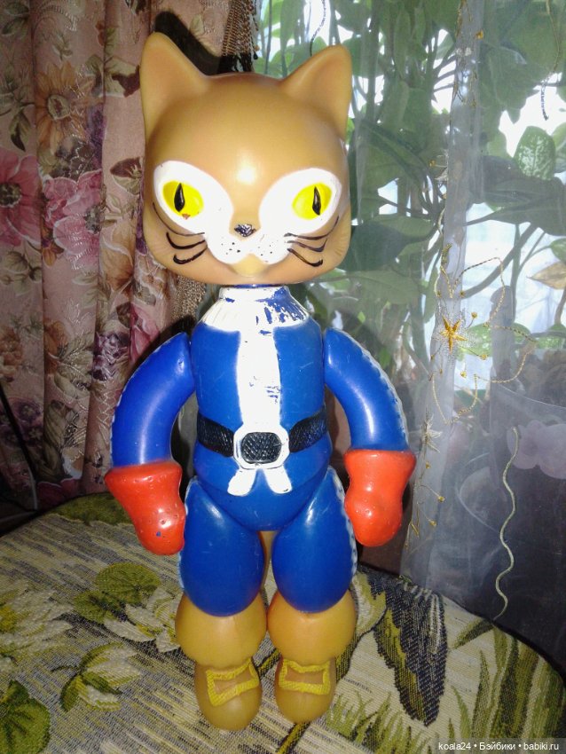Игрушка Кот в сапогах, дутыш (фото 8)