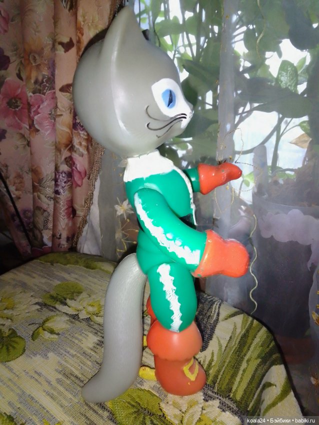 Игрушка Кот в сапогах, дутыш (фото 5)