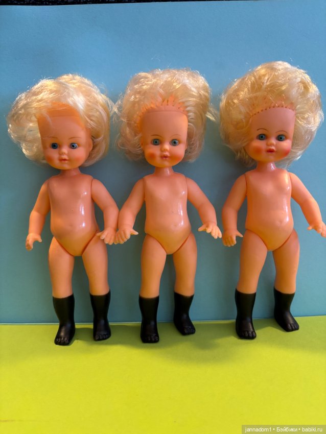 Куколки Аришки, Ari, ГДР, молд 3393, высота 16 см (фото 5)