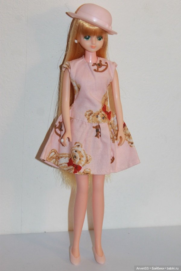 Винтажная подружка Барби/Дженни зеленоглазая Флора (фото 3)