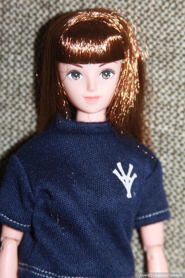 Винтажная кукла-портретка участницы японского поп-рок дуэта Puffy компании Такара (фото 4)