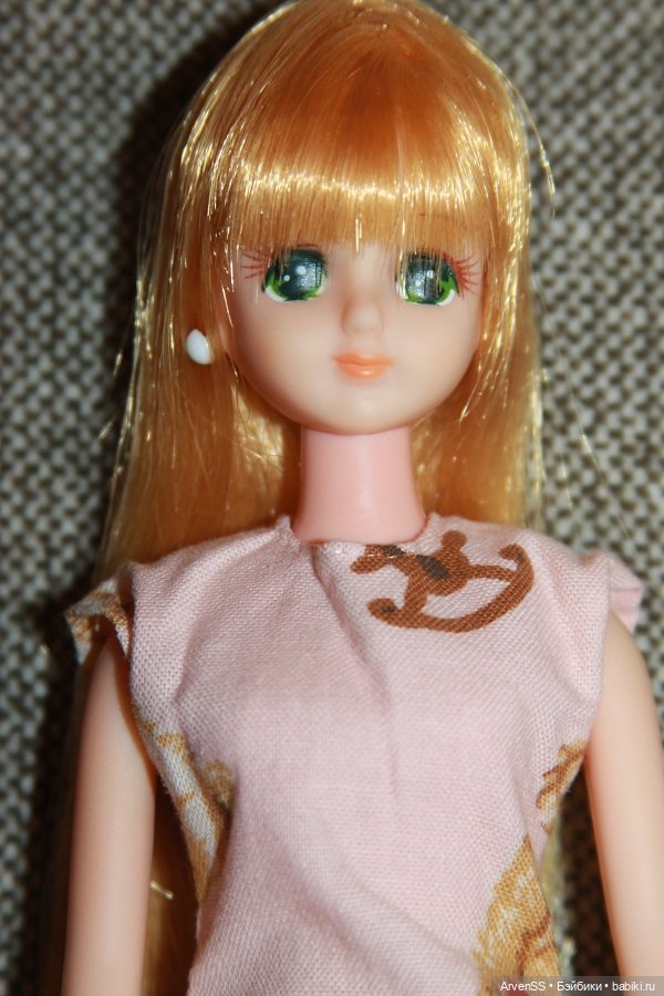 Винтажная подружка Барби/Дженни зеленоглазая Флора (фото 6)