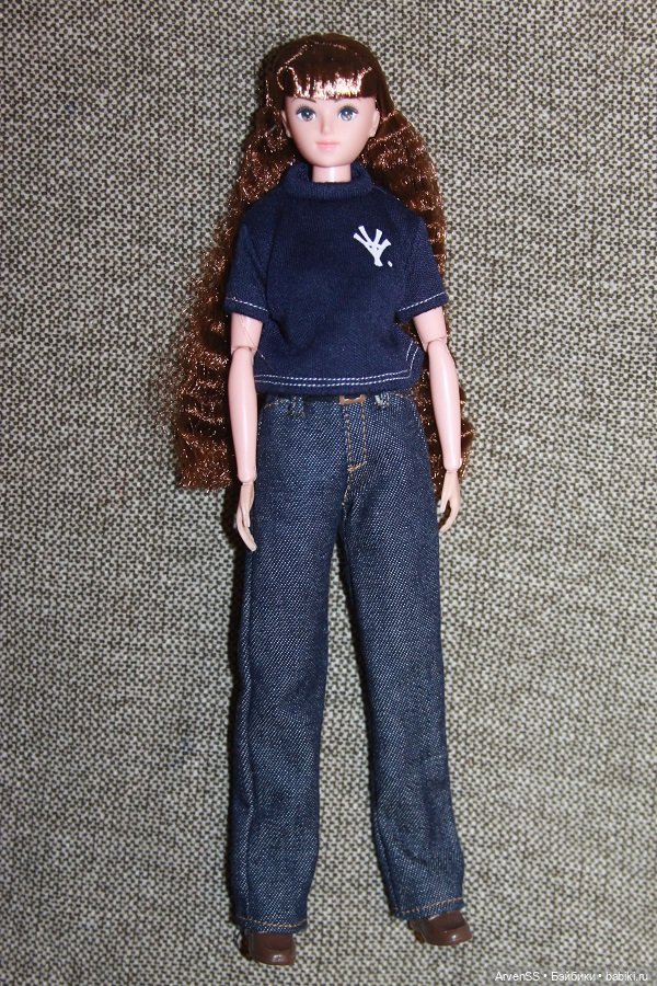 Винтажная кукла-портретка участницы японского поп-рок дуэта Puffy компании Такара (фото 2)