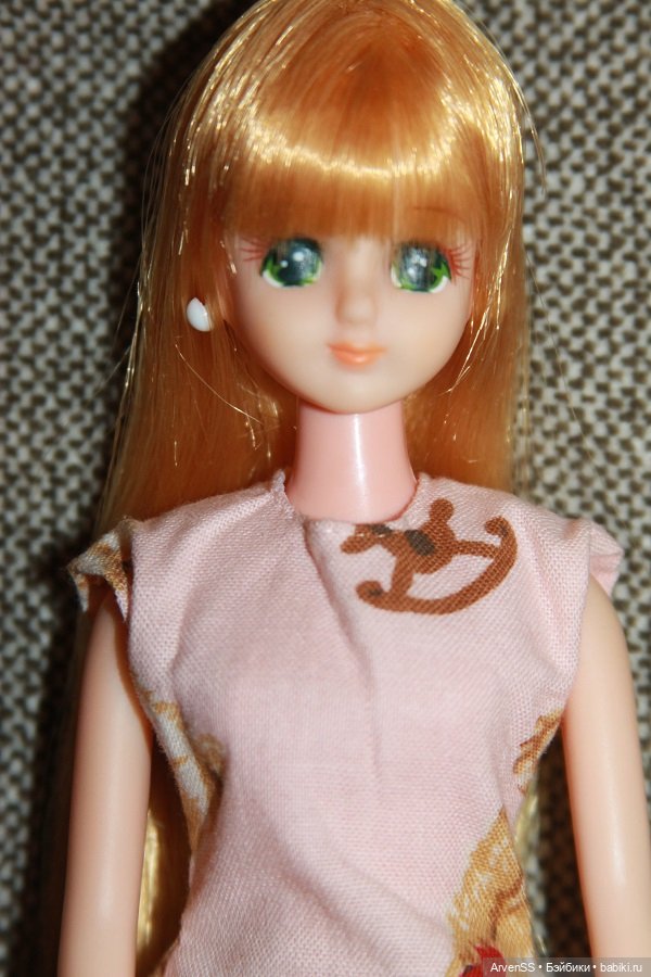 Винтажная подружка Барби/Дженни зеленоглазая Флора (фото 5)