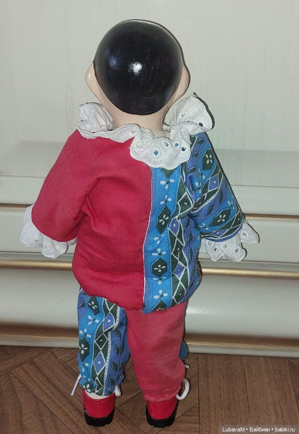 Клоун, петрушка, прессопилки. Игрушка СССР