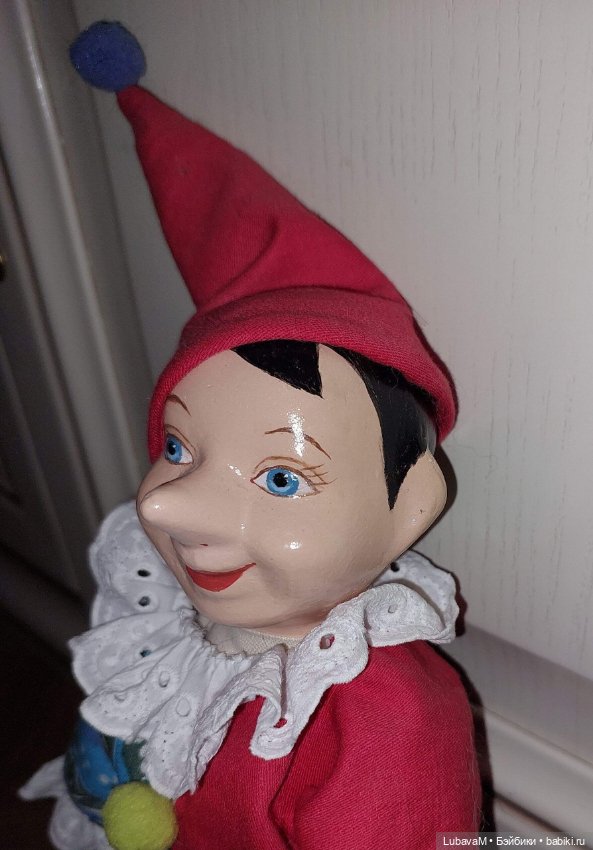 Клоун, петрушка, прессопилки. Игрушка СССР (фото 5)