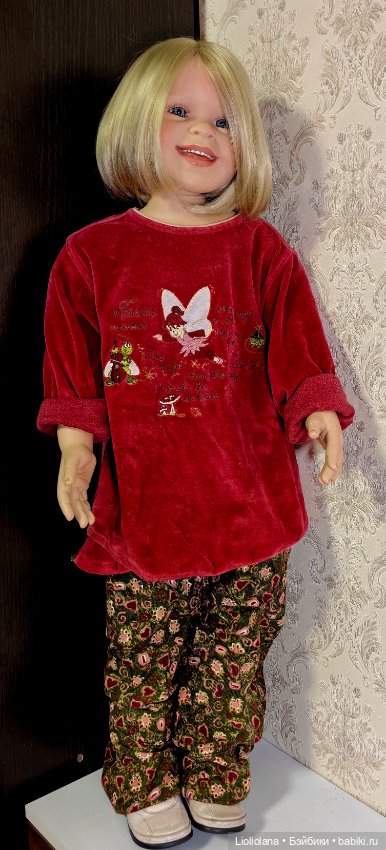 Виниловая кукла Яна от Pamela Erff. 92 см (фото 2)