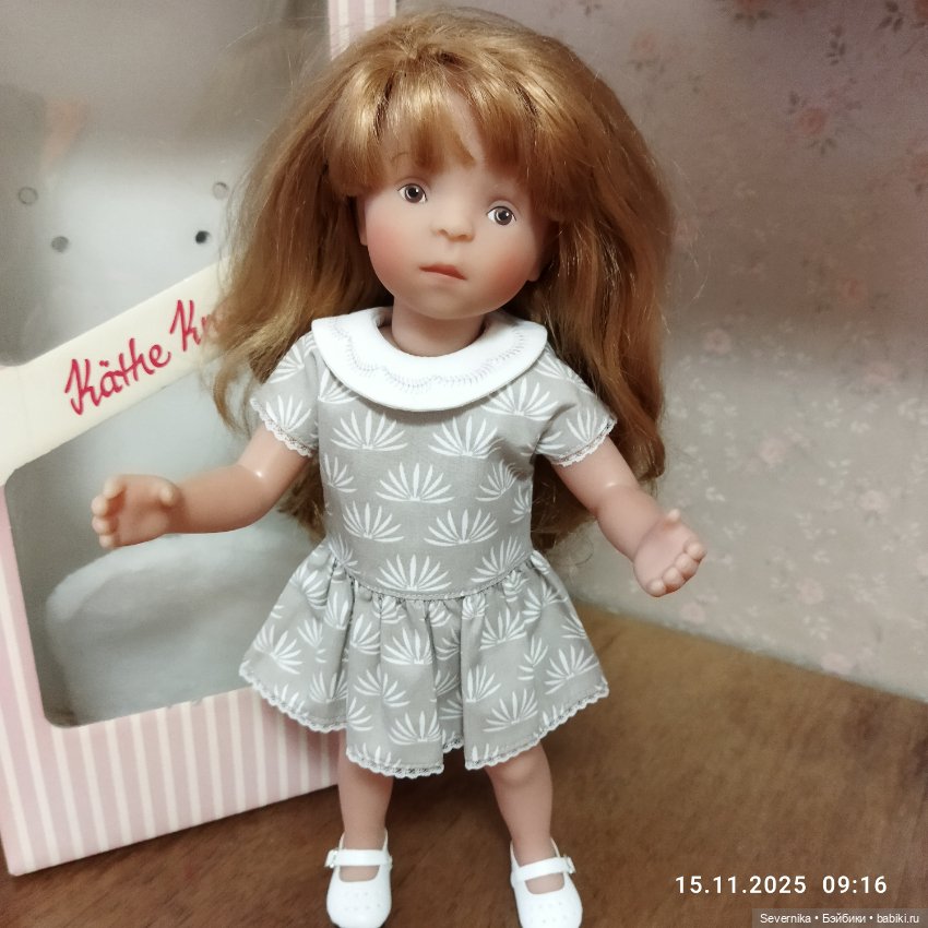 Кукла Минуш Minouche Наташа от Kathe Kruse (фото 4)