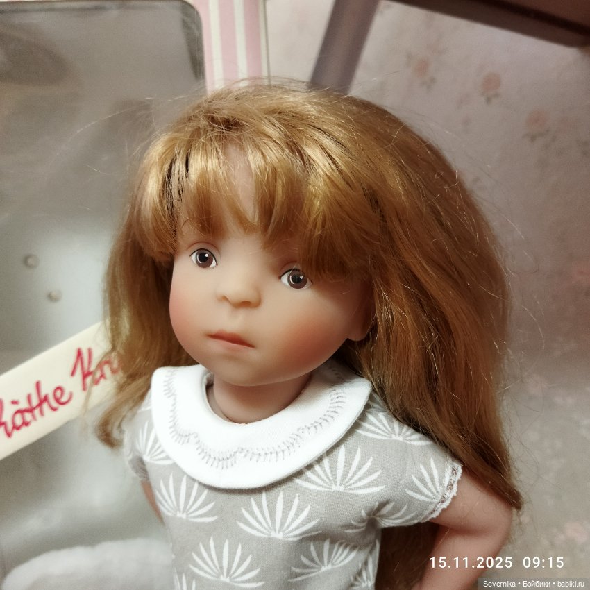 Кукла Минуш Minouche Наташа от Kathe Kruse (фото 8)