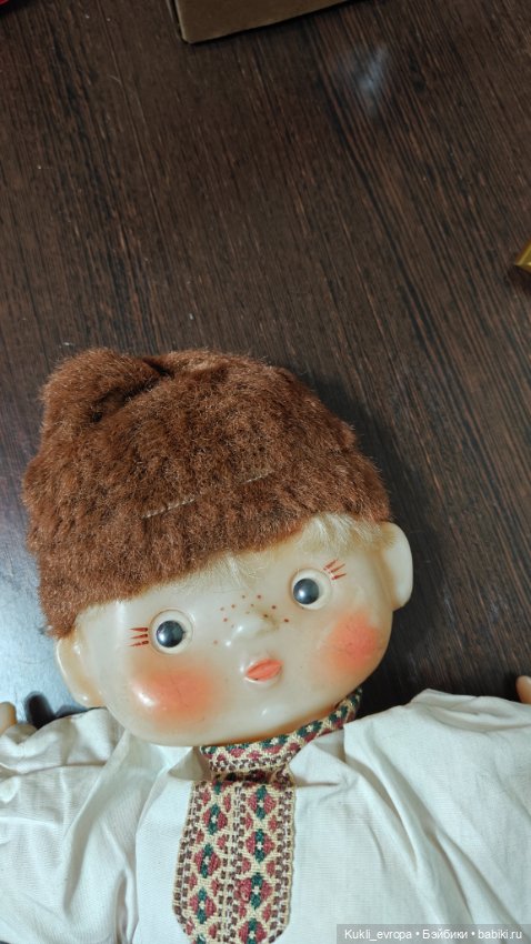Кукла Тарасик СССР — Винтажные куклы и игрушки детства (фото 4)