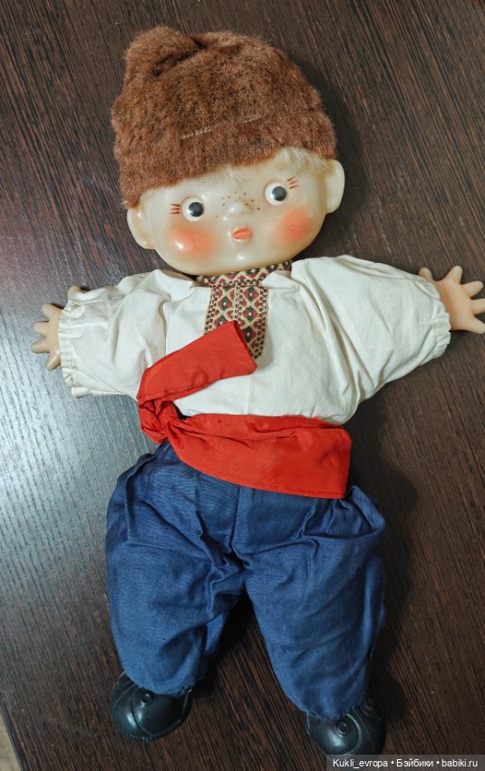 Кукла Тарасик СССР — Винтажные куклы и игрушки детства (фото 2)