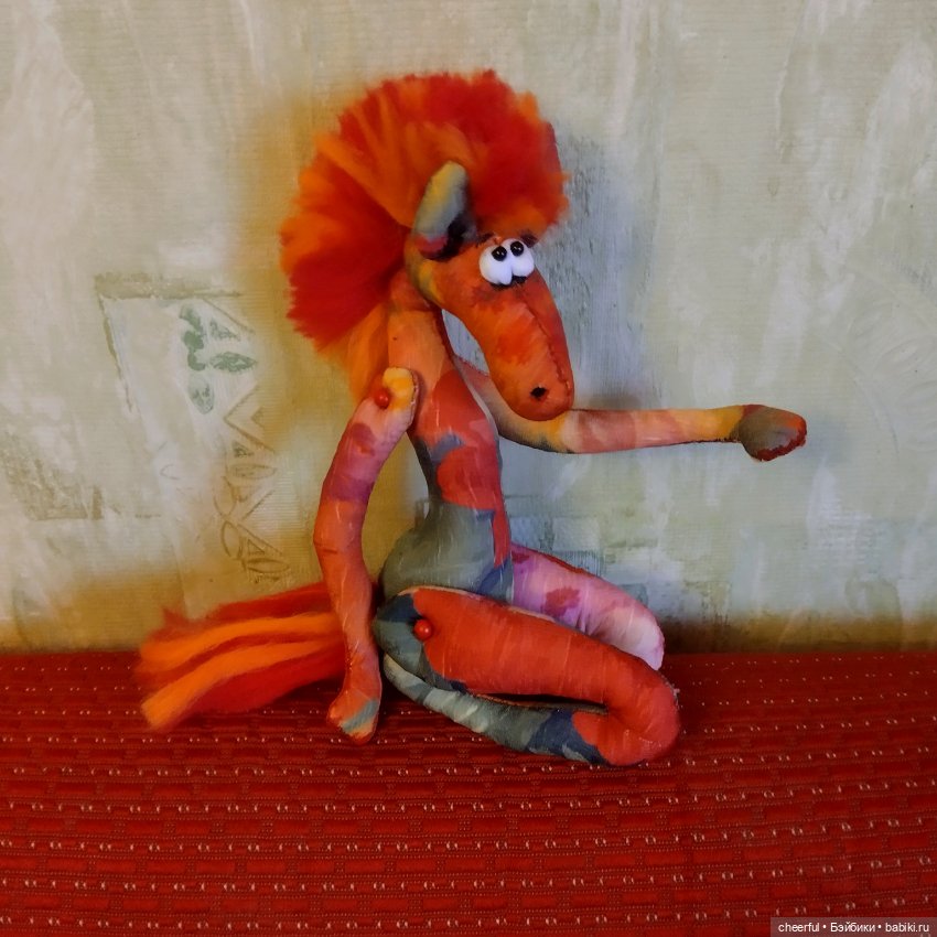 Лошадка Ягодка — Авторские игрушки (фото 8)