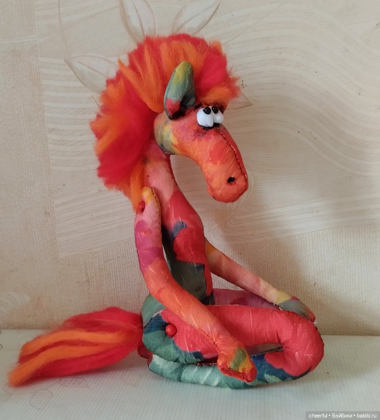 Лошадка Ягодка — Авторские игрушки (фото 7)