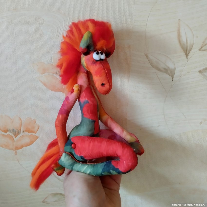 Лошадка Ягодка — Авторские игрушки (фото 5)