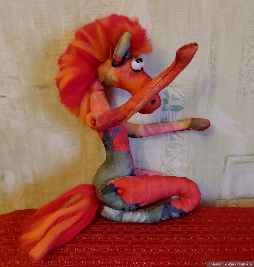 Лошадка Ягодка — Авторские игрушки (фото 3)