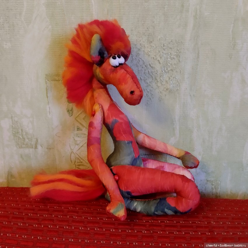 Лошадка Ягодка — Авторские игрушки (фото 2)