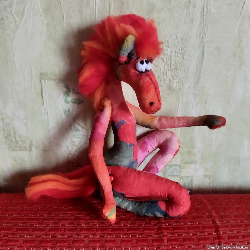 Лошадка Ягодка — Авторские игрушки (фото 6)