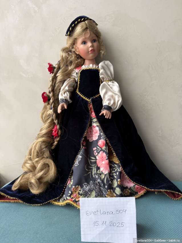 Rapuzel от Susan Wakeen — Фарфоровые куклы